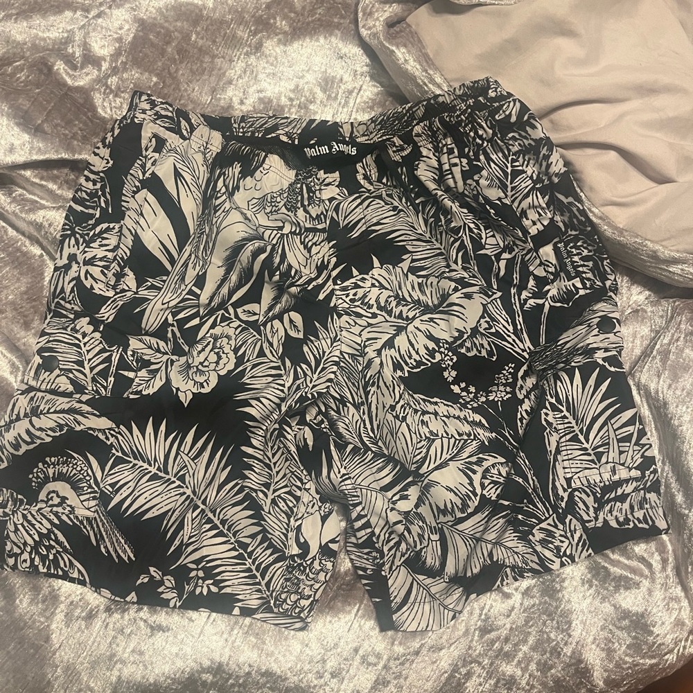 Palm angels mens swim trucks worn once